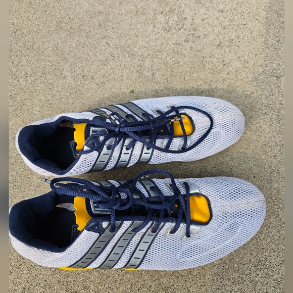 adidas adiPRINE 4LD Track and Field spikes sz 8 - Picture 7 of 9